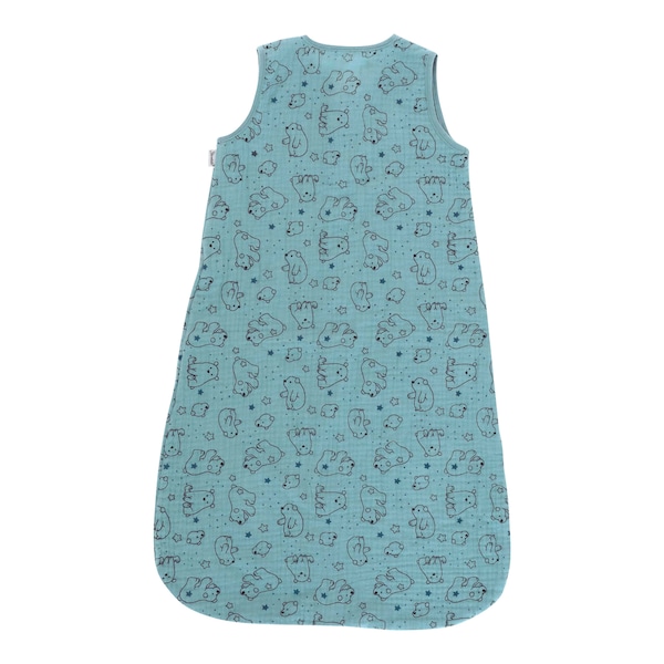 babywalz SterntalerSommerschlafsack Musselin TOG 1.0 türkis / Eisbär Elia Günstiger Verkauf