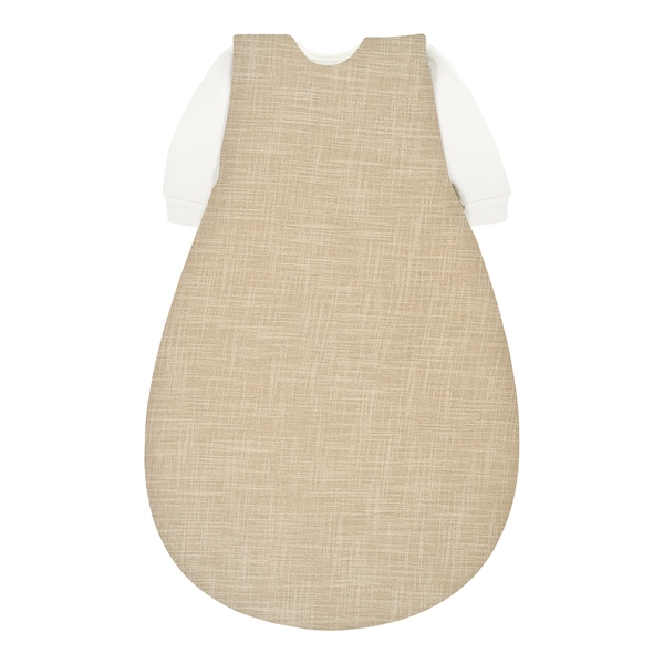 babywalz Alvi - BABY-MÄXCHEN3 tlg. Ganzjahresschlafsack Slub Musselin 2.5 TOG beige / Slub Muslin Fabrikpreis