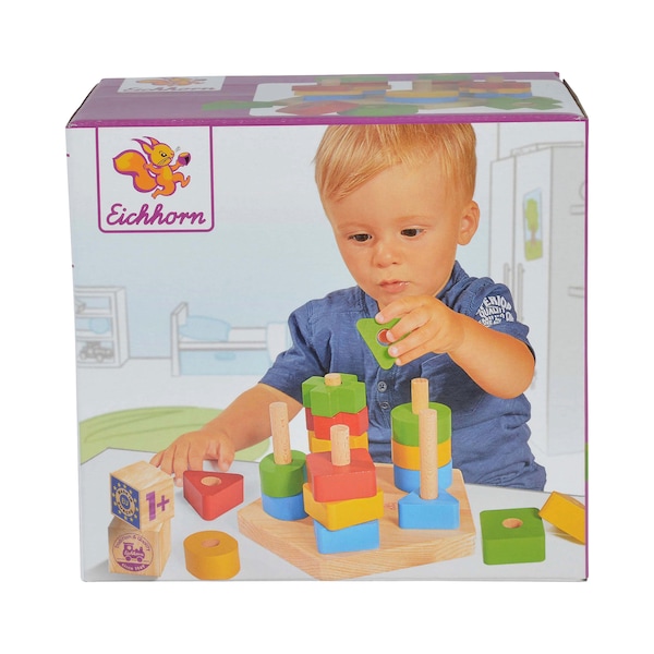 babywalz EichhornSteckplatte aus Holz 21-teilig Flash Sale