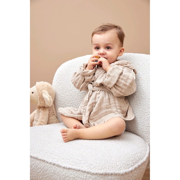 babywalz Meyco BabyBademantel pre-wasch Größe 74/80 sand Bis zu 55% Rabatt