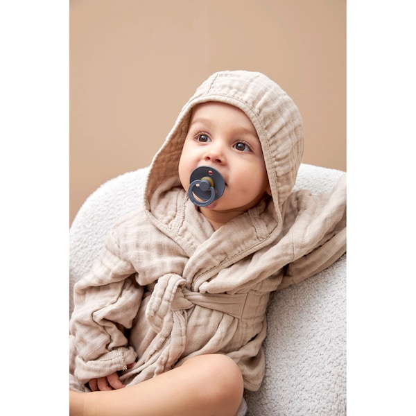 babywalz Meyco BabyBademantel pre-wasch Größe 74/80 sand Bis zu 55% Rabatt
