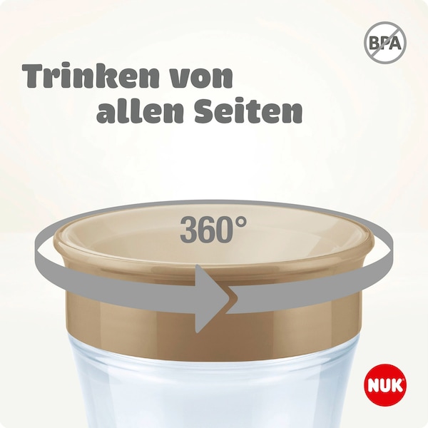 babywalz NUK - DISNEY BABYTrinklernbecher Magic Cup 230 ml türkis Günstiger Verkauf