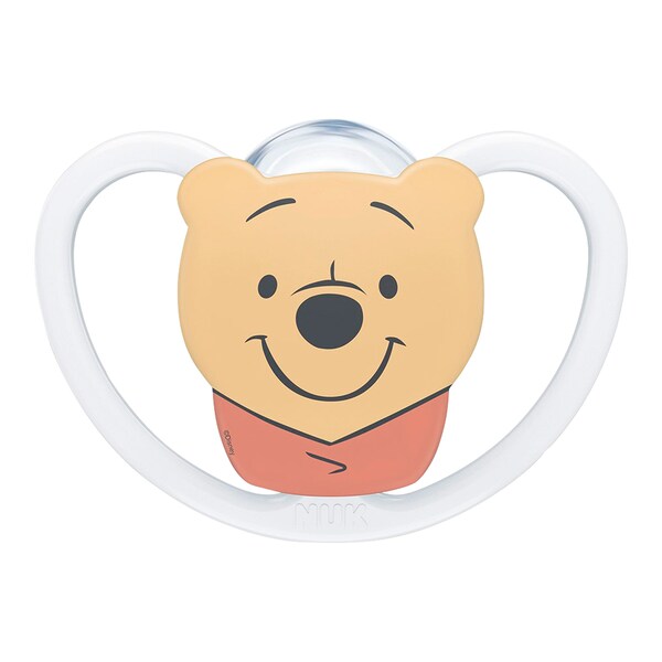 babywalz NUK - DISNEY WINNIE PUUH2er-Pack Schnuller Space 6-18M Lagerräumung