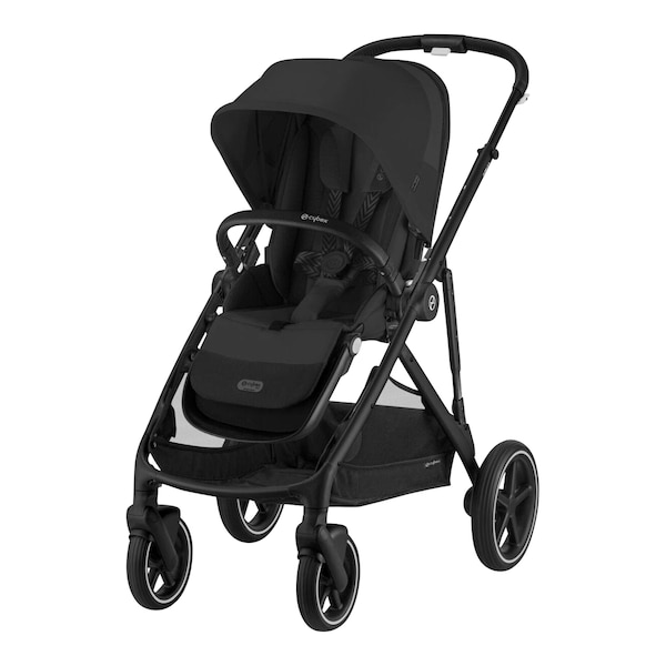 babywalz Cybex - GOLDKombikinderwagen Gazelle S black / moon black VIP-Rabatte
