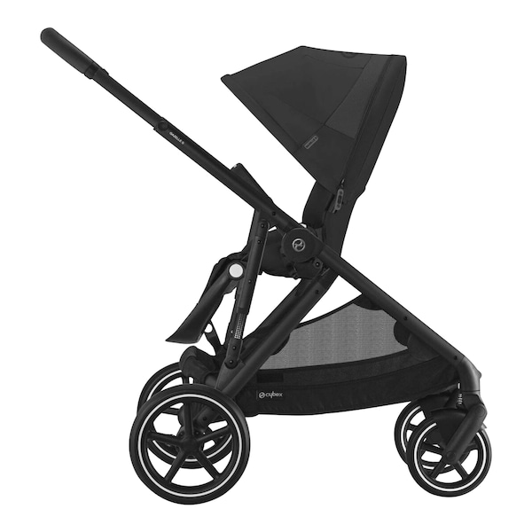 babywalz Cybex - GOLDKombikinderwagen Gazelle S black / moon black VIP-Rabatte