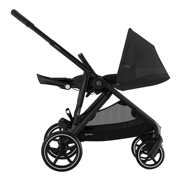 babywalz Cybex - GOLDKombikinderwagen Gazelle S black / moon black VIP-Rabatte
