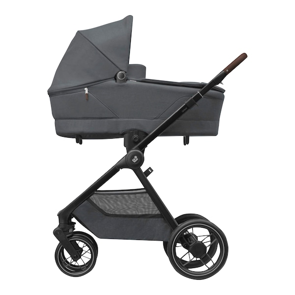babywalz Maxi-CosiKombikinderwagen Oxford Plus twillic graphite Kostenlose Rückgabe
