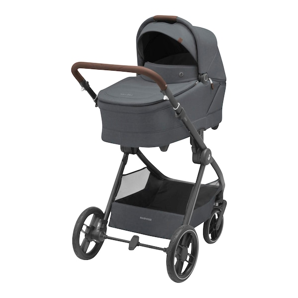 babywalz Maxi-CosiKombikinderwagen Oxford+ Travel-Set inkl. Babyschale Pebble 360 Pro 2 und Isofix-Basis FamilyFix 360 Pro twillic graphite Letzte 2 Tage