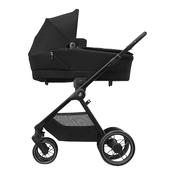 babywalz Maxi-CosiKombikinderwagen Oxford+ Travel-Set inkl. Babyschale Pebble 360 Pro 2 und Isofix-Basis FamilyFix 360 Pro twillic black Super Rabatt
