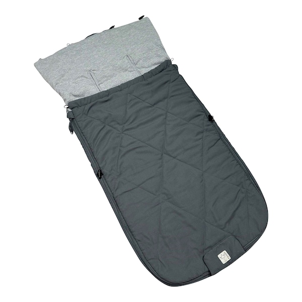 babywalz KaiserSommerfußsack AURORA dark grey Im Verkauf