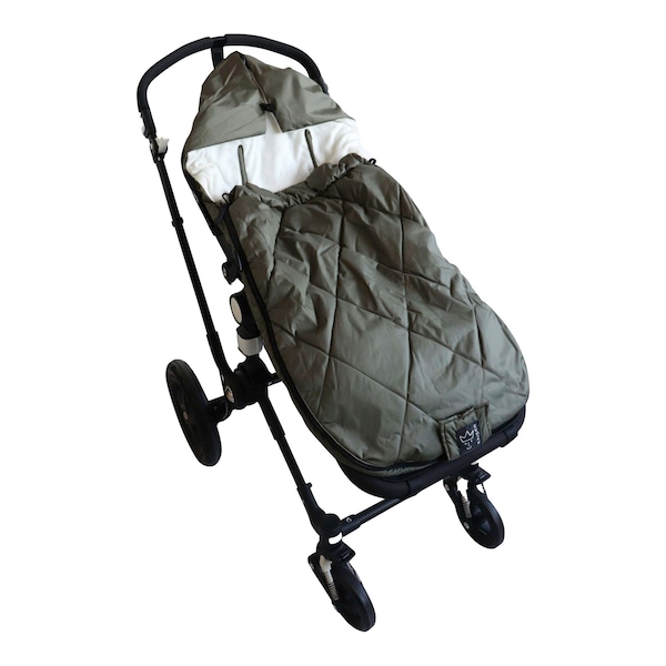 babywalz KaiserSommerfußsack RAINY khaki 2025
