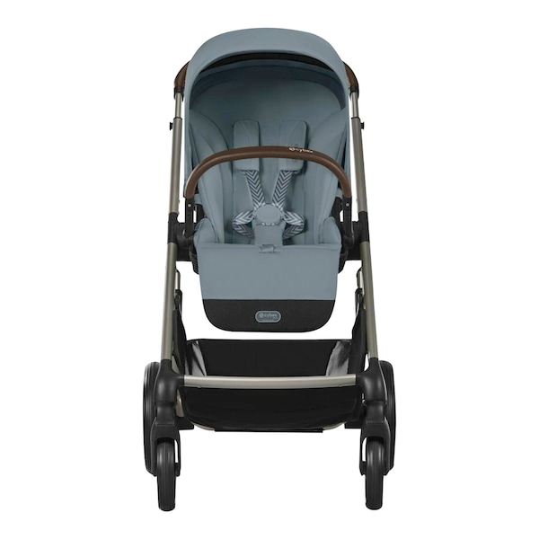 babywalz Cybex - GOLDKinderwagen BALIOS S LUX taupe / stormy blue VIP-Rabatte