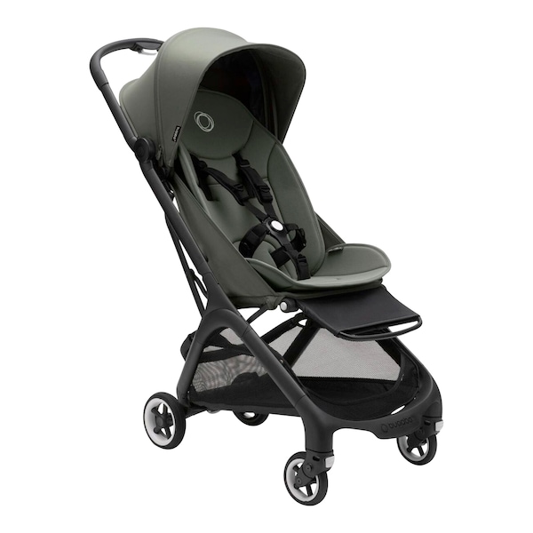 babywalz BugabooBuggy Butterfly black / forest green Clearance-Verkauf
