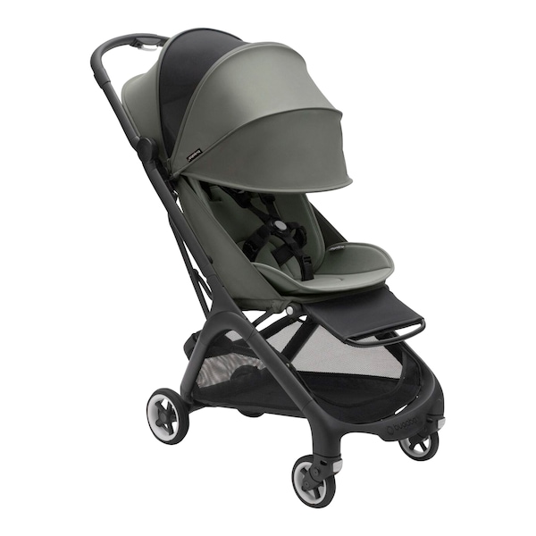 babywalz BugabooBuggy Butterfly black / forest green Clearance-Verkauf