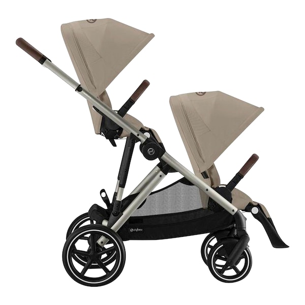 babywalz Cybex - GOLDGeschwistersitz für Gazelle S taupe / almond beige Neuheiten