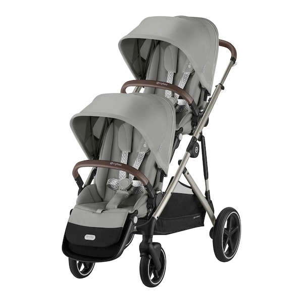 babywalz Cybex - GOLDGeschwistersitz für Gazelle S silver / stone grey Saisonale Angebote