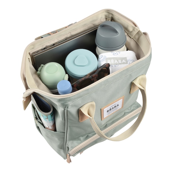 babywalz BeabaWickeltasche Wellington salbeigrün Online Outlet