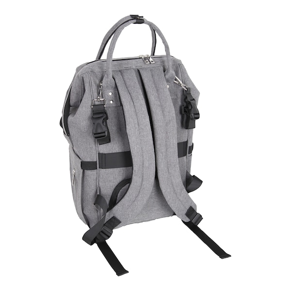 babywalz 2heartsWickelrucksack grau melange Räumungsverkauf