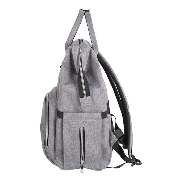 babywalz 2heartsWickelrucksack grau melange Räumungsverkauf