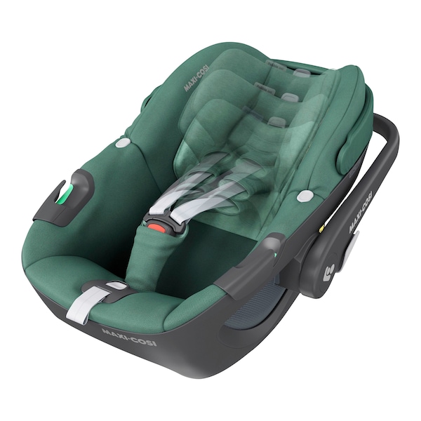 babywalz Maxi-CosiBabyschale Pebble 360 inkl. Isofix-Basis FamilyFix 360 essential green Super Rabatt