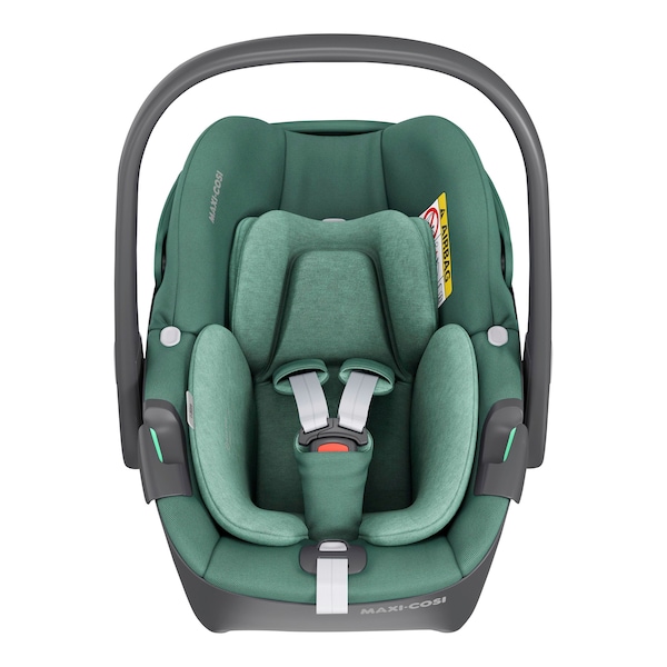 babywalz Maxi-CosiBabyschale Pebble 360 inkl. Kindersitz Pearl 360 und Isofix-Basis FamilyFix 360 essential green Begrenzt auf 3 Tage
