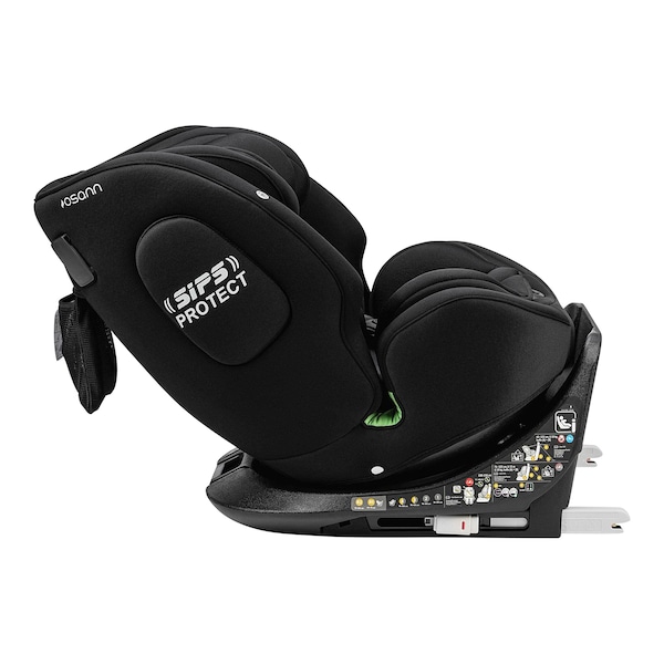 babywalz OsannKindersitz One360 i-Size all black Valentinstagsangebot