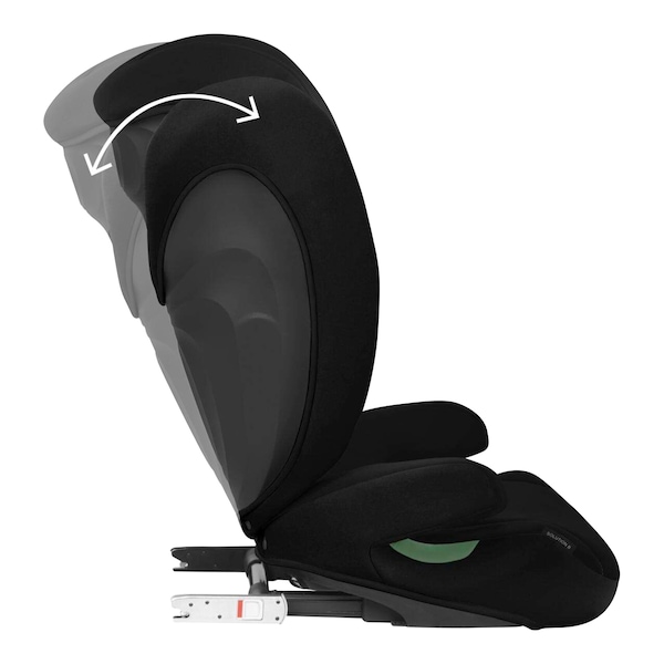 babywalz Cybex - SILVERKindersitz Solution B i-Fix volcano black Schlussverkauf
