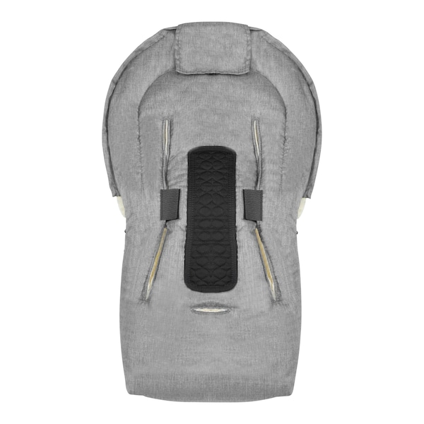 babywalz Werner Christ BabyLammfell-Fußsack Oslo für Babyschale Tragewanne melange grigio Letzte 2 Tage