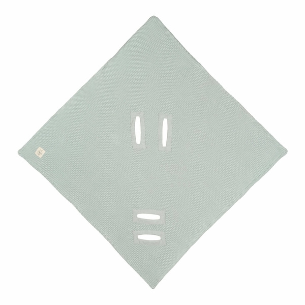 babywalz LässigEinschlagdecke light mint Letzter Tag