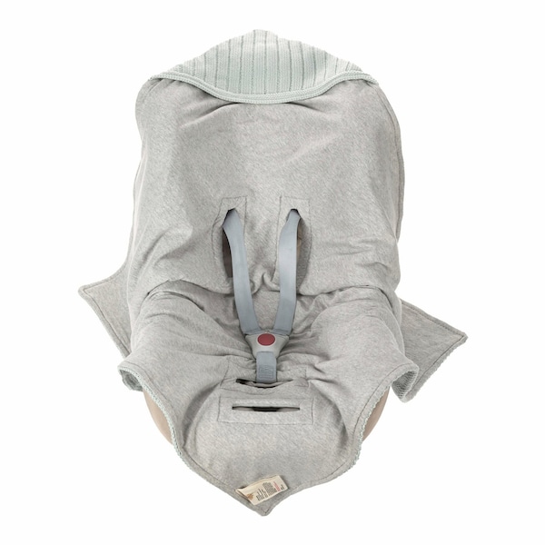 babywalz LässigEinschlagdecke light mint Letzter Tag