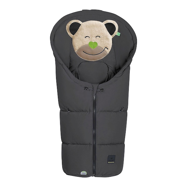 babywalz Odenwälder BabyNestBabyschalen-Fußsack Mucki night grey Fabrikladen