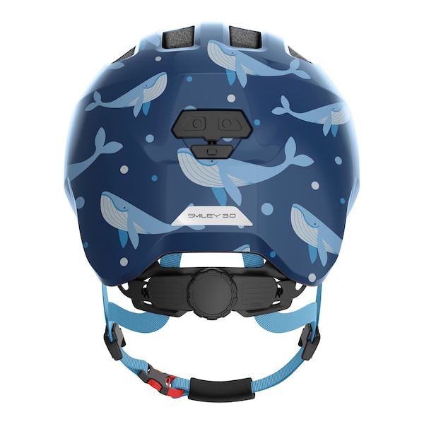 babywalz ABUSFahrradhelm Smiley 3.0 blue whale Lagerräumung