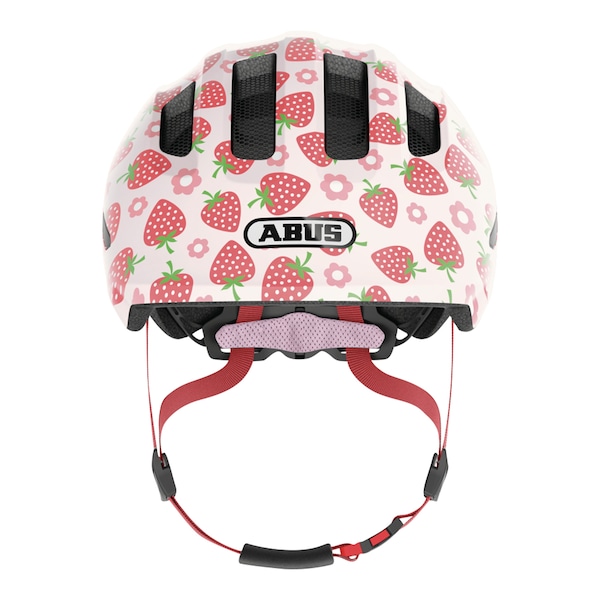 babywalz ABUSFahrradhelm Smiley 3.0 LED rose strawberry Heißer Verkauf