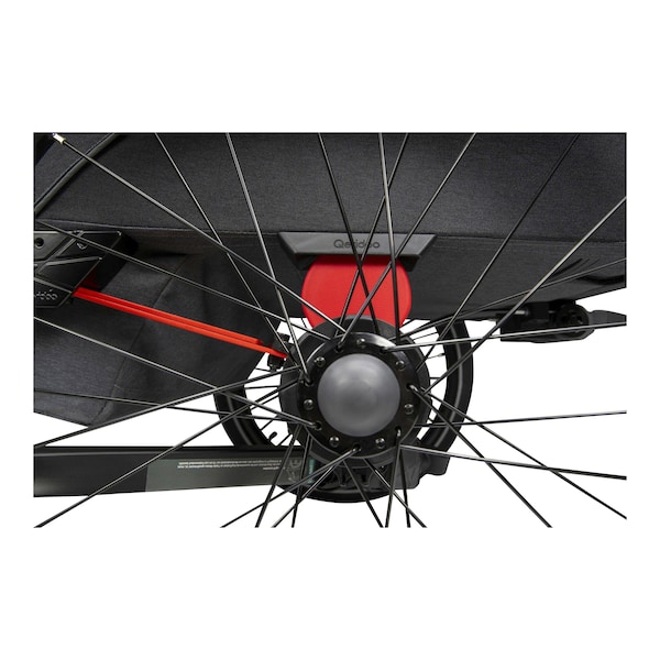 babywalz QeridooFahrradanhänger Kidgoo 2 Steel Grey Zeitlich begrenztes Angebot