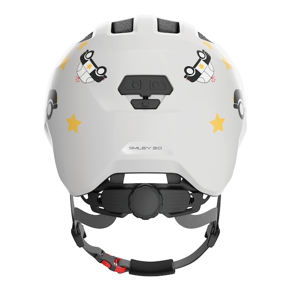 babywalz ABUSFahrradhelm Smiley 3.0 grey police Kostenlose Rückgabe