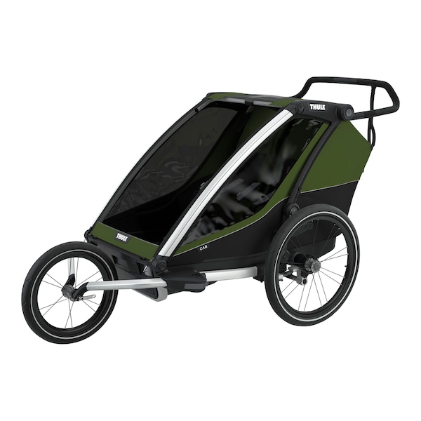 babywalz ThuleChariot Cab2 Fahrradanhänger cypress green Sonderangebot der Fabrik