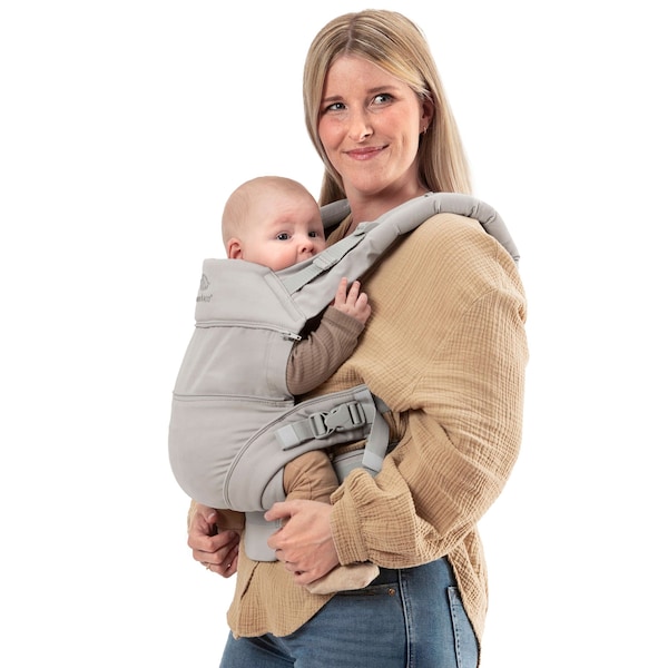 babywalz manduca® - XTBabytrage Monochrome cloud 50% Rabatt mit kostenlosem Versand