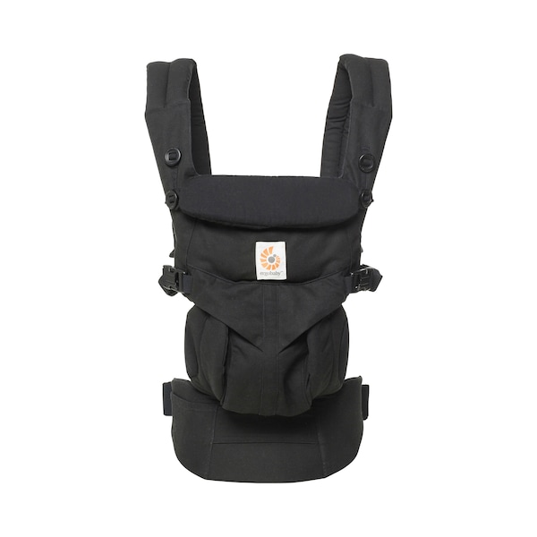 babywalz Ergobaby® - OMNI 360Babytrage 4 Tragepositionen Pure Black Auslauf