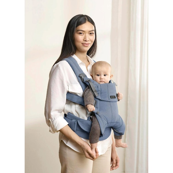 babywalz BabyBjörnBabytrage Harmony blau Verkauf