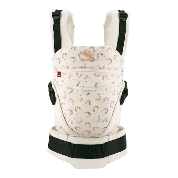 babywalz manduca® - XTBabytrage 3 Tragepositionen Limited Edition sand / print Kostenloser Versand