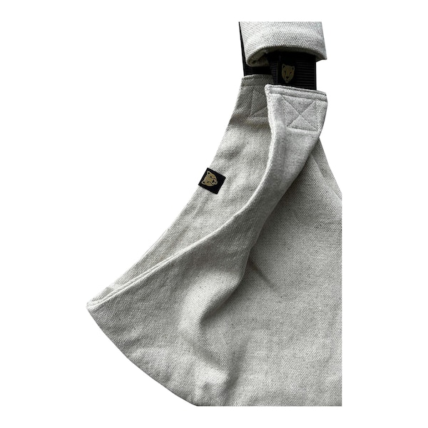 babywalz WILDRIDEHüfttrage Leinen linen sand Sonderangebot