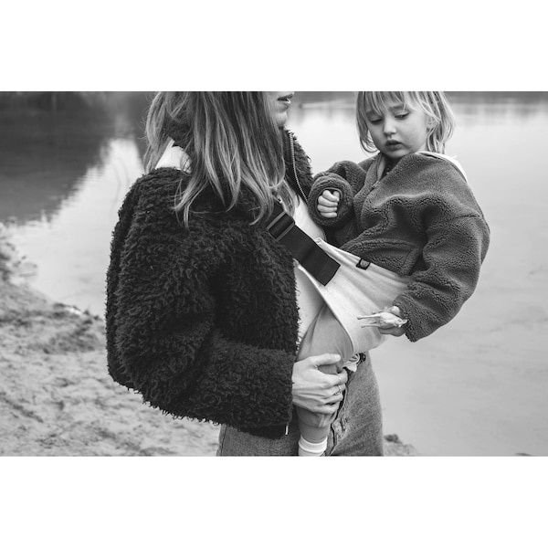 babywalz WILDRIDEHüfttrage Leinen linen sand Sonderangebot