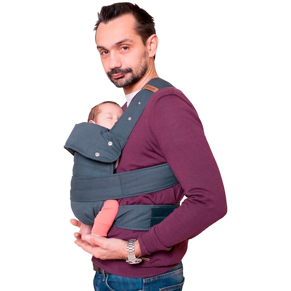 babywalz MarsupiBabytrage Version 2.0 grey Versandkostenfrei