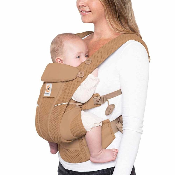 babywalz Ergobaby® - Omni BreezeBabytrage 4 Tragepositionen Camel Brown Großer Ausverkauf