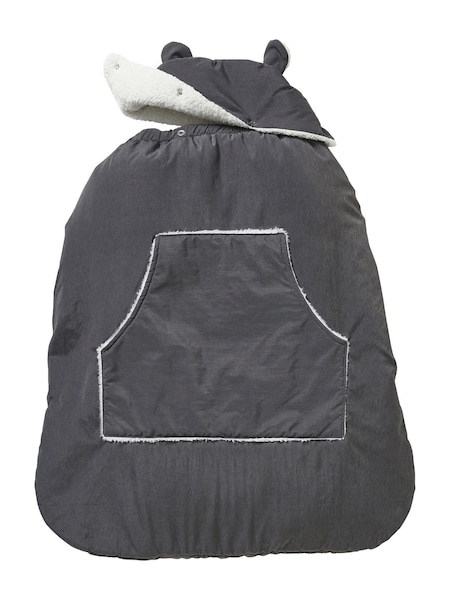 babywalz VertbaudetWintercover für die Babytrage grau Blitzangebot