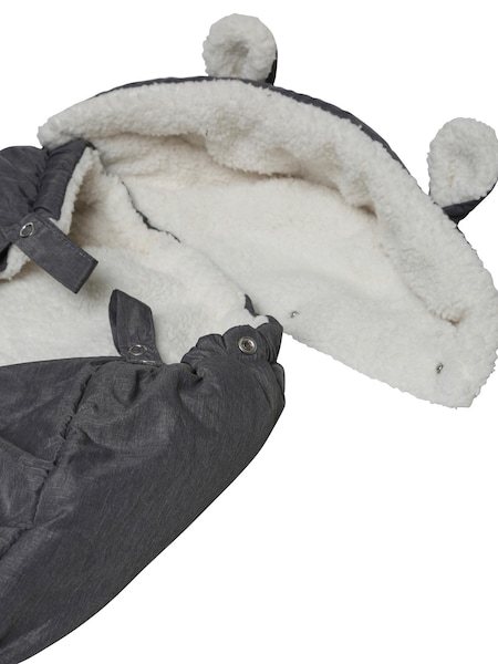 babywalz VertbaudetWintercover für die Babytrage grau Blitzangebot