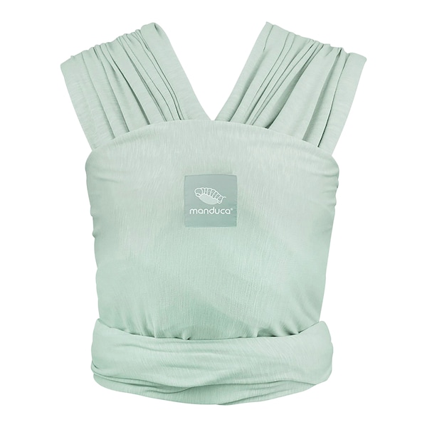 babywalz manduca® - SLINGBabytragetuch 510cm mint Räumungsverkauf