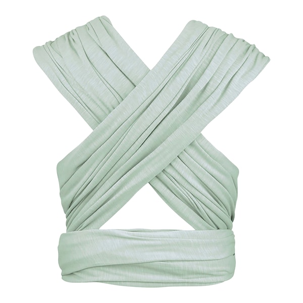 babywalz manduca® - SLINGBabytragetuch 510cm mint Räumungsverkauf