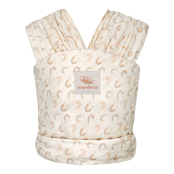babywalz manduca® - SLINGBabytragetuch 510cm Limited Edition sand / print Tägliche Deals