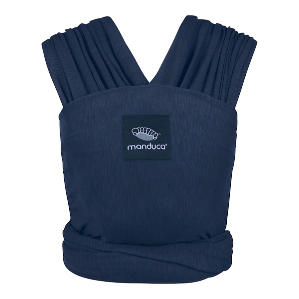 babywalz manduca® - SLINGBabytragetuch 510cm navy Super Sparpreis